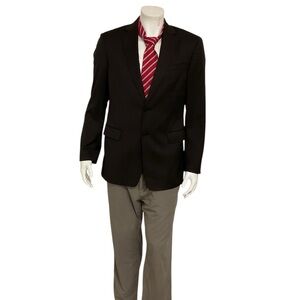 John Varvatos Men’s Charcoal 2 Button Blazer